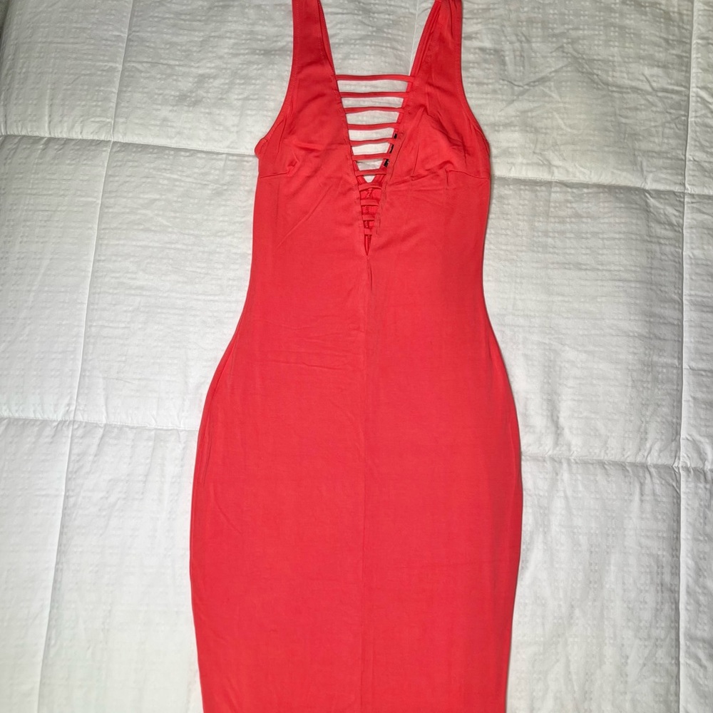 Coral Dress
